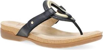 Dansko Rosalia Flip Flop in Black at Nordstrom, Size 11.5-12Us