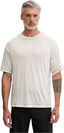 Mammut Tree Wool FL T-Shirt - Heren - Sportshirts - Wit - L - Wol - Fitness
