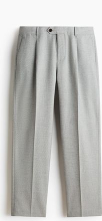 H&M Elegante Hose in Regular Fit - Grau