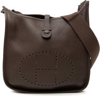 Herm&egrave;s Pre-owned Hermes Clemence Evelyne III PM Ladies PQHA51BG73MWM0EX
