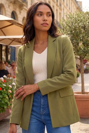 Roman Tailored Collar & Revere Blazer