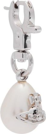 Vivienne Westwood Claude Pearl-embellished Single Drop Earring - One Size