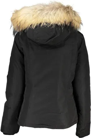 Woolrich Black Cotton Womens Jacket Clothing