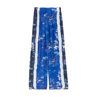 Ermanno Scervino Broeken, Dames, Veelkleurig, M, Bloemenprint broek