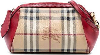 Burberry Pre-owned Burberry Mini Haymarket Check Coated Canvas Blaze Crossbody Ladies ITTIVGRO58CAL