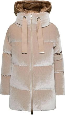Herno 3/4 Mouwlengte Jas - Dames - Winterjassen - Beige - S - Jassen