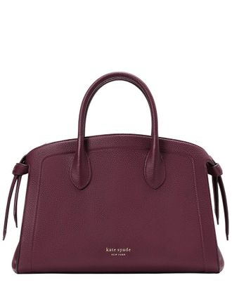 Kate Spade New York Kate Spade New York Knott Large Zip-Top Leather Satchel