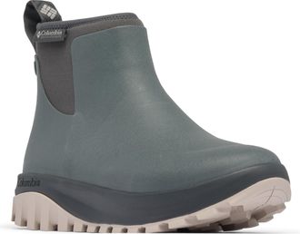 Columbia Womens Snowtrot Slush Snow Boot, Grill/Soft Taupe, 5 UK