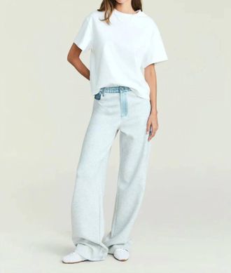 SER.O.YA Travis Denim Pants In Light Grey/coastline