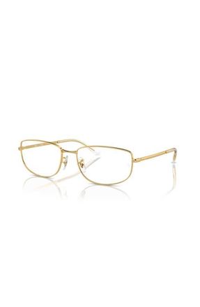Ray-Ban 54mm Irregular optical glasses in Gold at Nordstrom