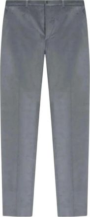 Etro Classic Fit Broeken - Heren - Straight fit broeken - Blauw - XL - Katoen - Broeken