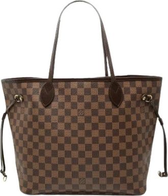 Louis Vuitton Pre-owned Neverfull MM - Dames - Vintage Shopper - Bruin - ONE Size - Leer - Vintage