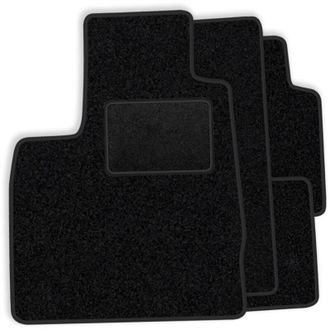 OEM [blm]cr007 Negro - Juego De Alfombrillas De Terciopelo Para Chrysler Voyager Iii 1995-2000 - Acabado Negro