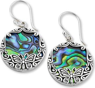 Samuel B. Abalone Drop Earrings in Blue And Green at Nordstrom Rack