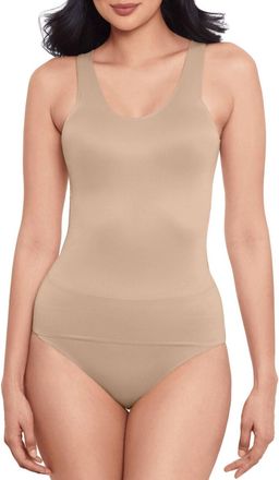 Miraclesuit Back Wrap Shaping Tank In Beige