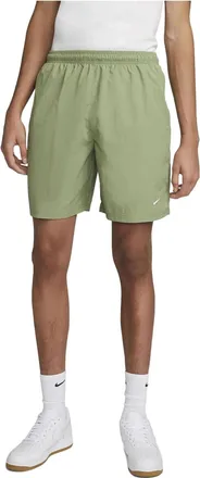 Nike Solo Swoosh Woven Shorts Oil Green White DX0749-386