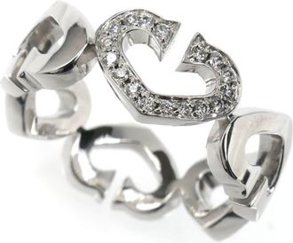 Cartier White Gold (18K) Band Ring (Pre-Owned)