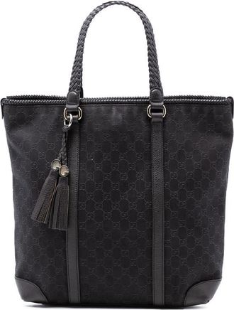Gucci Pre-owned Gucci Large GG Denim Marrakech Tote Ladies HKMR75HDLCJEHKQW
