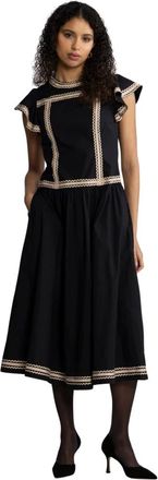 Ulla Johnson Donna, Abiti, Nero, S, new