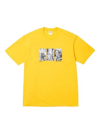 SUPREME T-shirt con stampa - Giallo