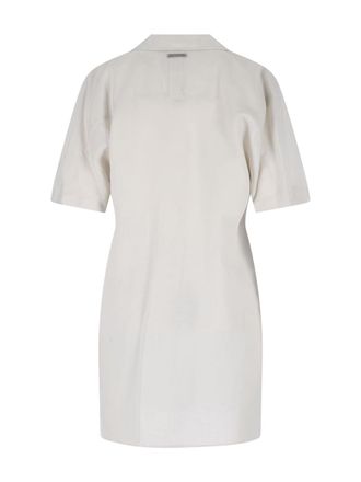 Calvin Klein Womens Dresses Grey Lyocell