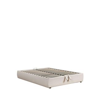 Klast Cama abatible 160 tapizada beige 215 cm x 174 cm cm
