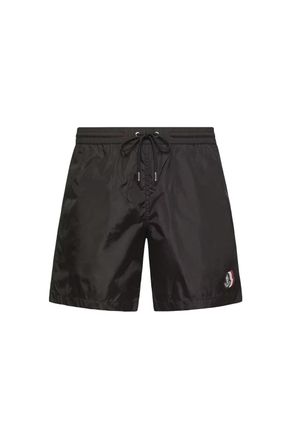 Moncler ARCHIVE LOGO SWIMSHORTS Size: XL, colour: BLACK