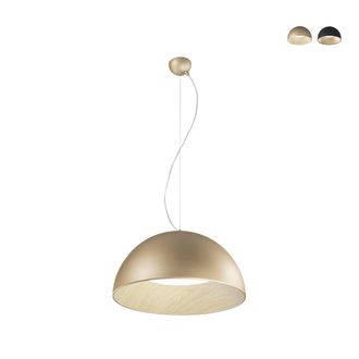 Luce-Ambiente-Design L&aacute;mpara Colgante Moderna Led De Metal Con Luz Regulable Coco - Oro