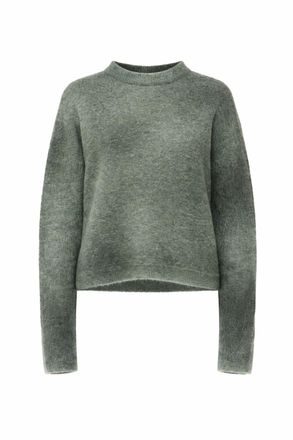 ATOMOFACTORY WomenS Alpaca-Blend Crewneck Sweater