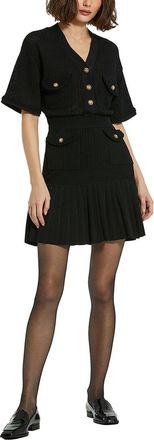 Mac Duggal Button-Up Dress