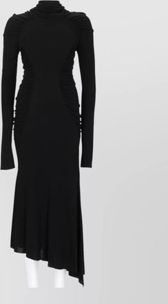 Victoria Beckham slim-fit high-neck midi dress