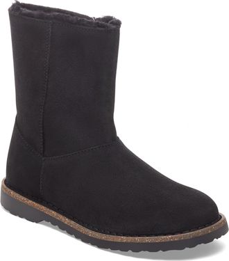 Birkenstock Womens Uppsala Zip Boots in Black Suede - Size UK 5.5