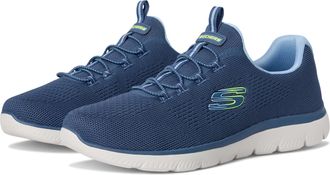 Skechers Womens Summits - Radiant Flow, Blue, 9.5