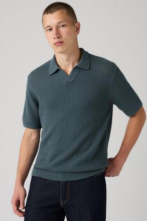 Levi's Dillon Open Collar Polo - Hombre - 2XL - Azul / Dark Slate