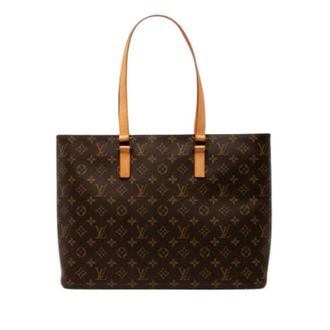 Louis Vuitton Pre-owned Tote Bags, female, Brown, Size: ONE SIZE Pre-owned Monogram Shoulder Tote