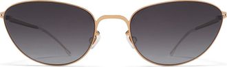 Mykita Lilia 318 Womens Sunglasses Gold Size 58