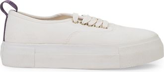 Eytys WHITE MOTHER CANVAS SNEAKERS