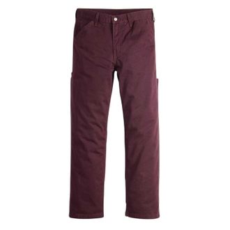 Levi's Heren Denim Carpenter Middenhoog Jeans (Diep Bordeaux)