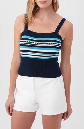 Trina Turk Casady Stripe Sweater Camisole in Ink Multi at Nordstrom Rack, Size X-Small