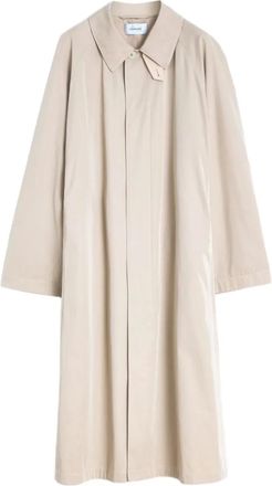 Christophe Lemaire Cappotto con colletto rialzato - Toni neutri