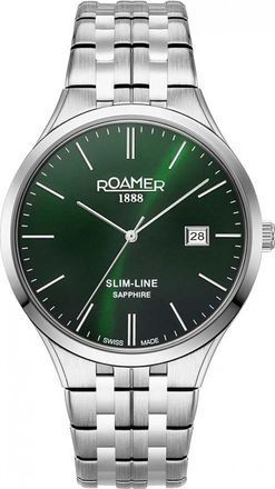 Roamer 512833-41-75-20 Mens Slim Line Classic Watch - Silver - One Size