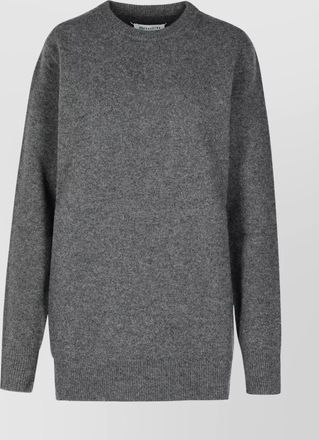 Maison Margiela wool sweater over crew neck