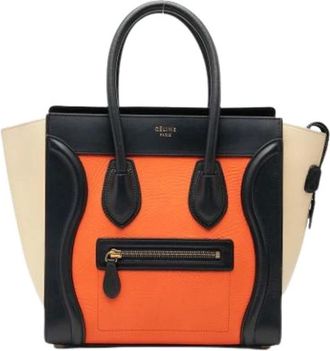 Celine Pre-owned Handbags, female, Multicolor, Size: ONE SIZE Pre-owned Vintage Handbag