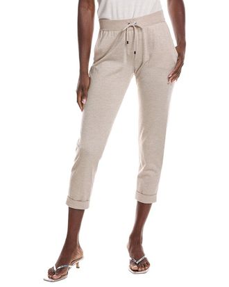 Brunello Cucinelli Cashmere & Silk-Blend Pant