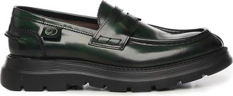 Giuliano Galiano Full Moccasins In Brushed Leather