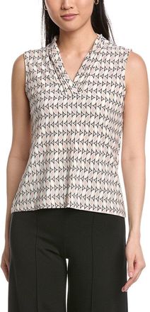 Anne Klein The Triple Pleat Top