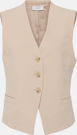 Vince Linen-blend vest