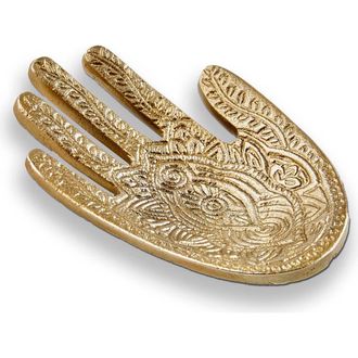 Tag Hamsa Hand Incense Cone Holder Antique Gold Decorative Figurine at Nordstrom