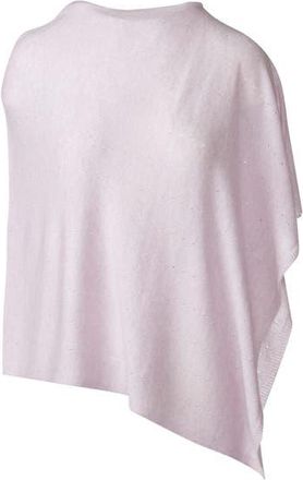 Kinross Cashmere Featherweight Poncho in Orchid at Nordstrom