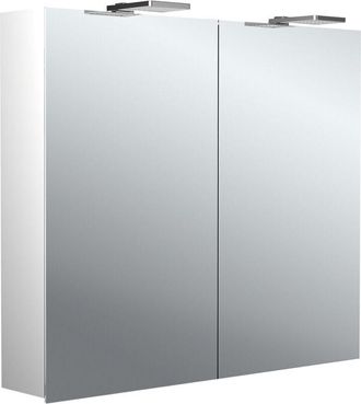Emco Emco - Pure 2 Style Armario Con Espejo Iluminado Con Focos, 2